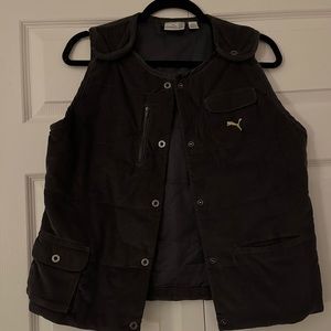 Vintage Corduroy Puma Vest